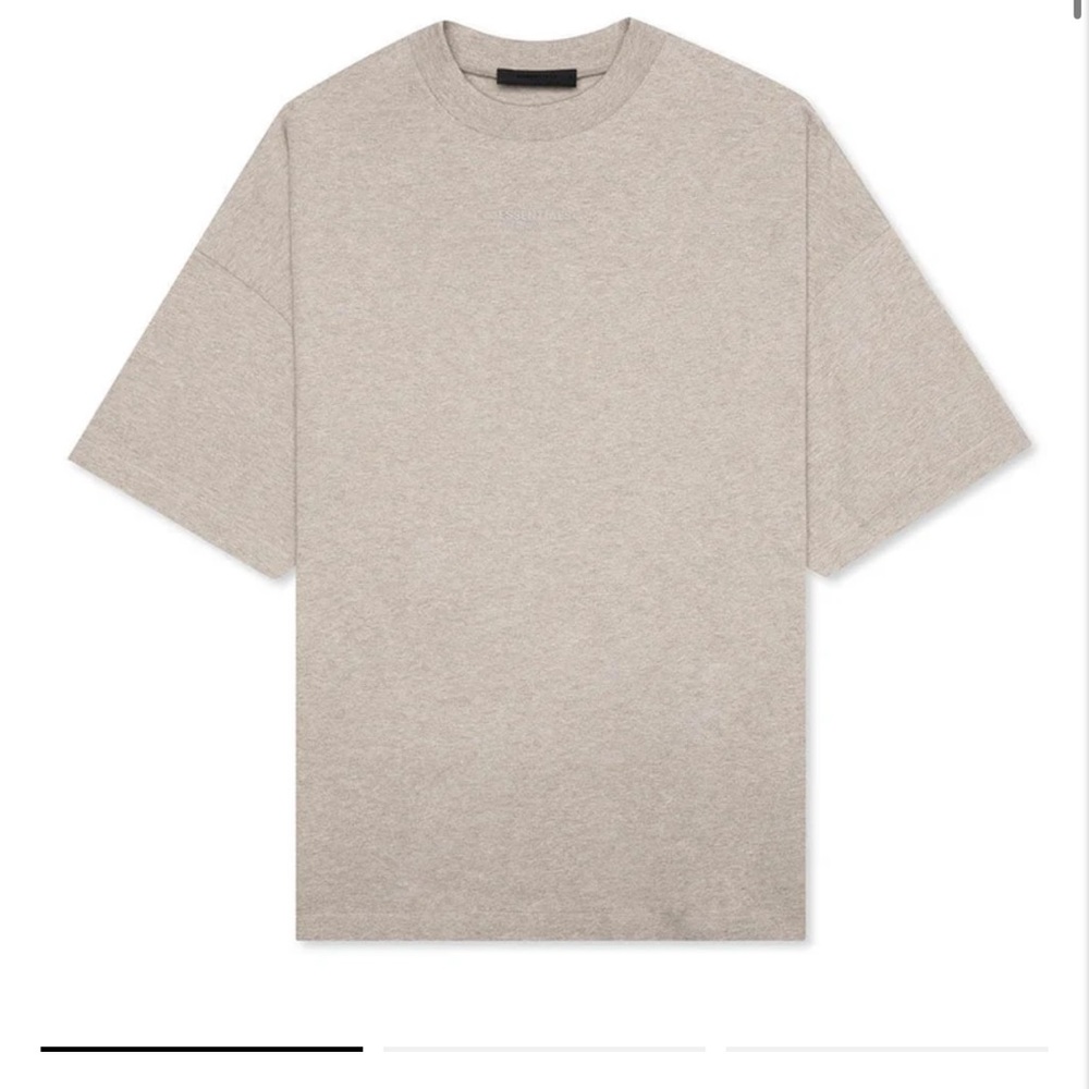 Essentials Tan Short Sleeve Tee